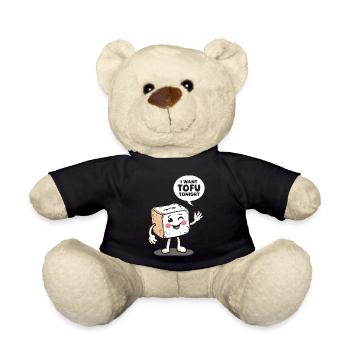 Tofu Lustiges - Teddy - Schwarz - Vorne