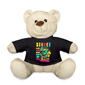 Urban Sprayer Streetwear Streetstyle - Teddy - Schwarz - Vorne