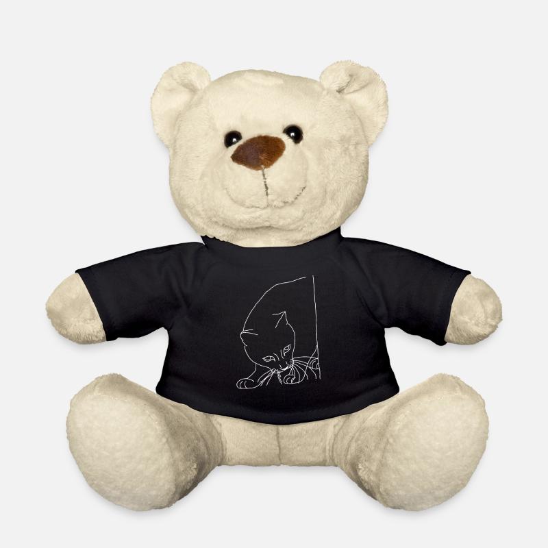 Cat - Teddy Bear - black