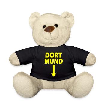 dort mund pfeil - dortmund - Teddy - Schwarz - Vorne