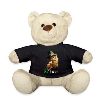 SLAINTE - SAINT PATRICK - un fheile padraig - Nounours - noir - Devant