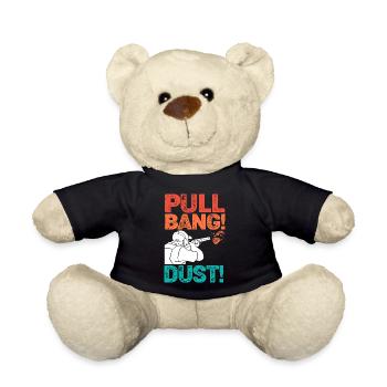 Clay pigeons - Teddy Bear - black - Front