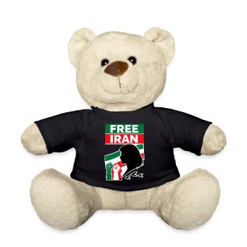 Free iran - Teddy Bear - black - Front