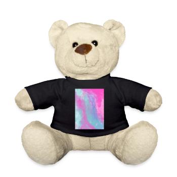 Ressort dégradé personnalisable - Nounours - noir - Devant