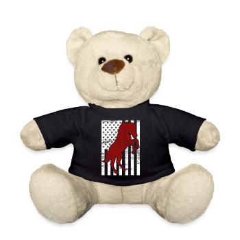 4. Juli USA Reiten - Teddy - Schwarz - Vorne
