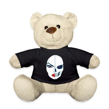 La mort et son visage - Nounours - noir - Devant