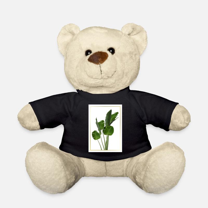 Bananenblatt Tropenpracht - Teddy - Schwarz