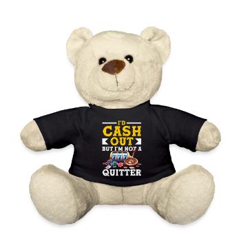 Nicht Aufgeben Casino Roulette Automat Glücksspiel - Teddy - Schwarz - Vorne