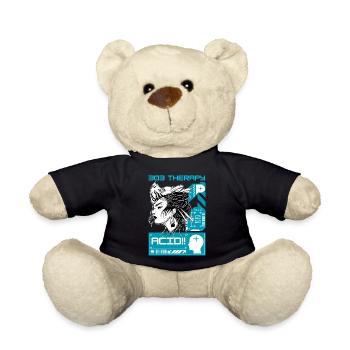 Acid Therapy - Techno Tekno House Rave Outfit - Teddy Bear - black - Front