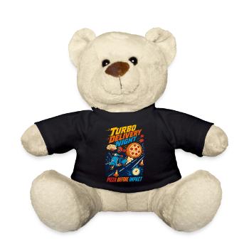Livraison de pizza Turbo le soir - Nounours - noir - Devant
