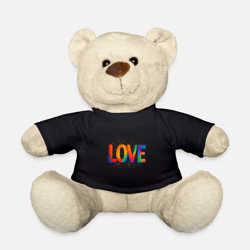 AMOUR - Nounours - noir