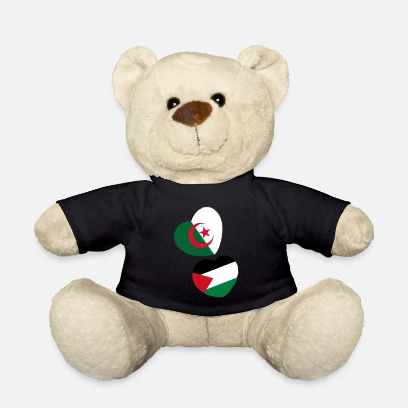 algérie & Palestine - Nounours - noir