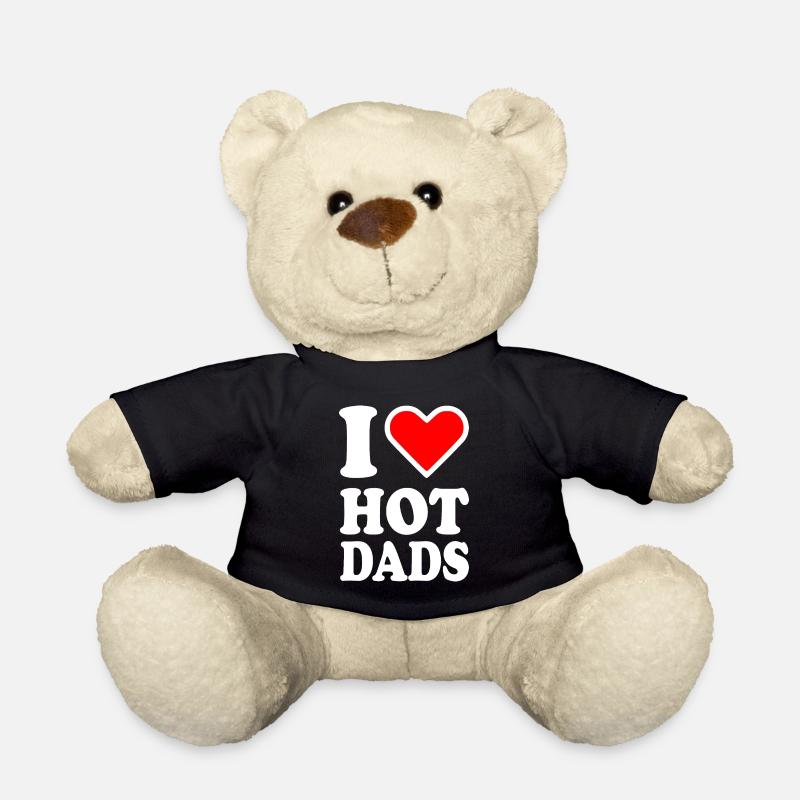 I love hot dads - Teddy - Schwarz