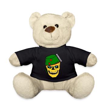 Morocco - Teddy Bear - black - Front