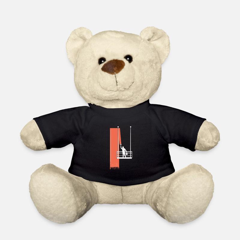 Fassadenmaler Anstreicher Maler Lackierer - Teddy - Schwarz