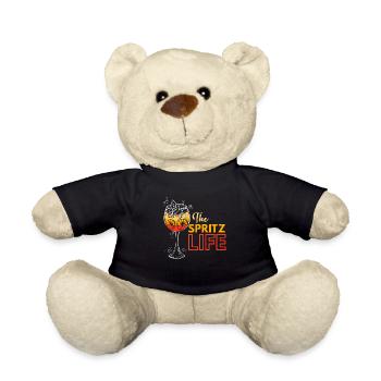 The Spritzlife Italien Urlaub Party Getränk - Teddy - Schwarz - Vorne