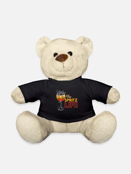The Spritzlife Italien Urlaub Party Getränk - Teddy - Schwarz