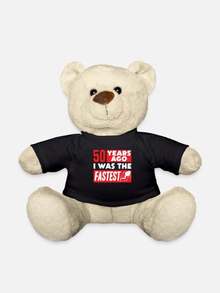 50e anniversaire, 50 ans 50 ans - Nounours - noir