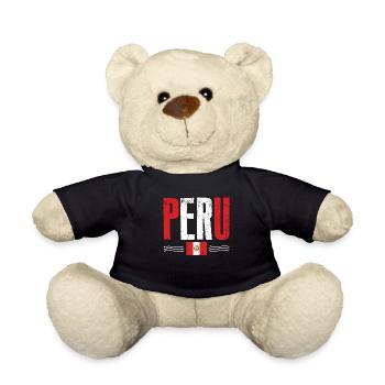 Peru Fan, Amérique du Sud - Nounours - noir - Devant