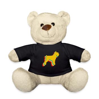 Schnauzer, Schnauzer Cadeau de propriétaire de chien Schnauzer - Nounours - noir - Devant