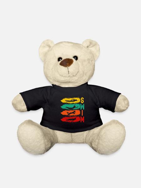 Natation, natation, sports nautiques - Nounours - noir