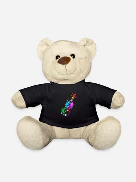 Geiger, Geige, Geige Spielen - Teddy - Schwarz