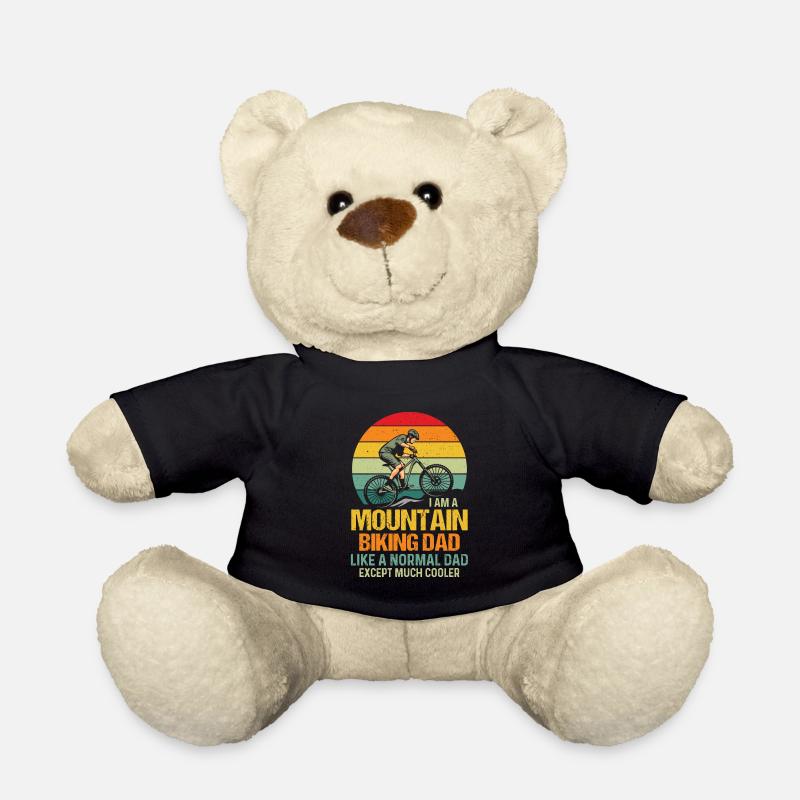 Mountainbiker, Mountainbike - Teddy - Schwarz