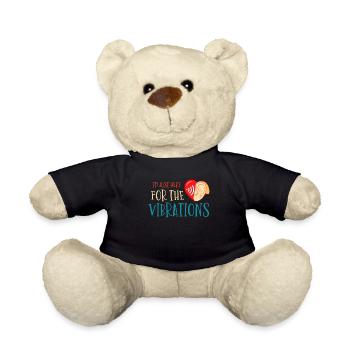 Gehörloser Stolz, Gehör, Behinderte, Taubheit - Teddy - Schwarz - Vorne