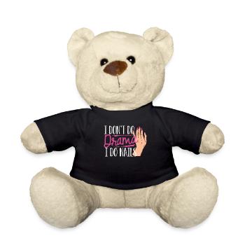 Nail technician, Nail service, Nails, Nailstalon - Teddy Bear - black - Front