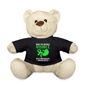 Gastroparésie intestinale - Nounours - noir - Devant