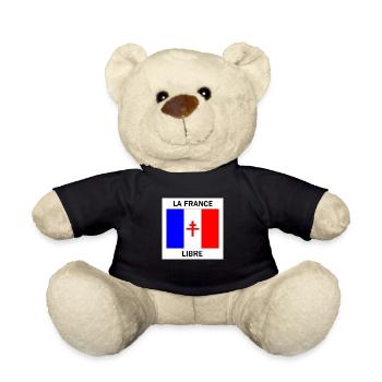 Kostenlose Frankreich - Teddy - Schwarz - Vorne