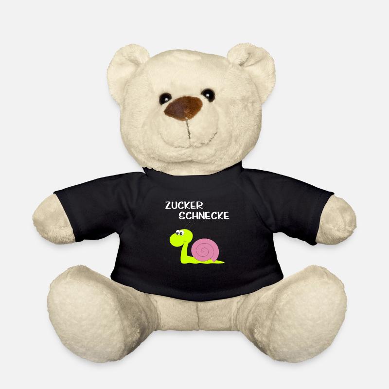 Zucker Schnecke - Teddy - Schwarz
