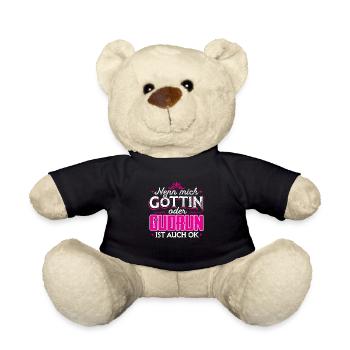 GUDRUN - Göttin - Teddy - Schwarz - Vorne