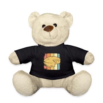 Cheese mountain cheese - Teddy Bear - black - Front