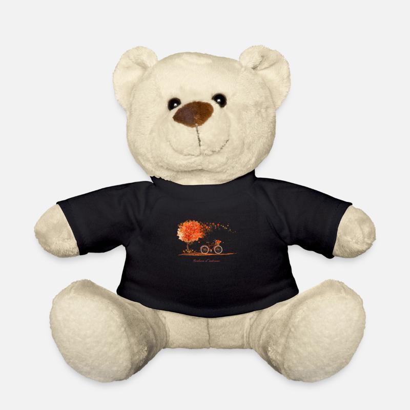autumn colors - Teddy Bear - black