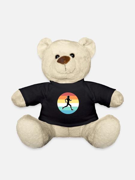 Joggen - Teddy - Schwarz