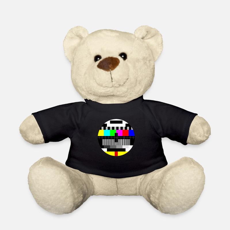 Farbbalken - Farbtestkarte - Teddy - Schwarz
