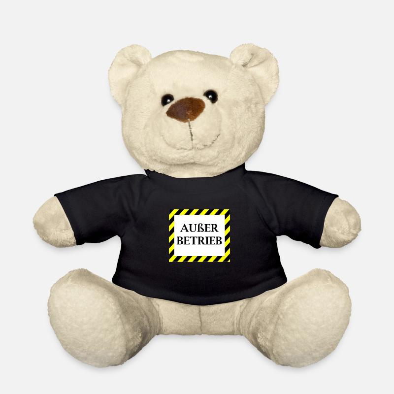Ausser Betrieb - Teddy - Schwarz