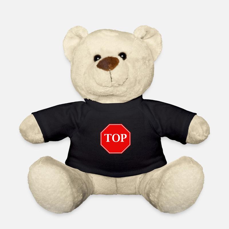 top Schild - Teddy - Schwarz