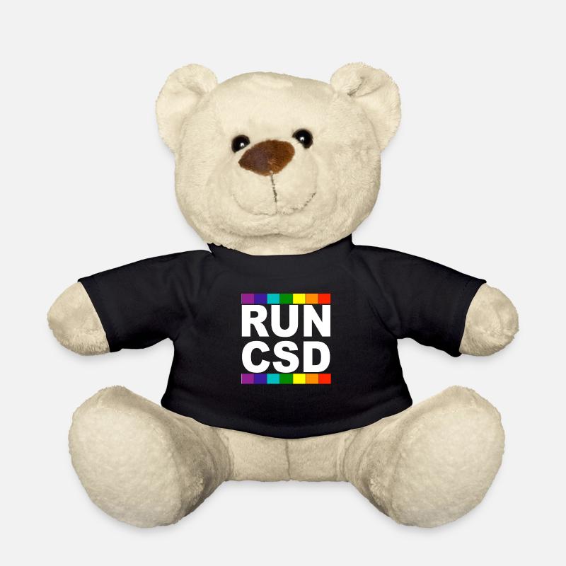 run csd w - Teddy Bear - black