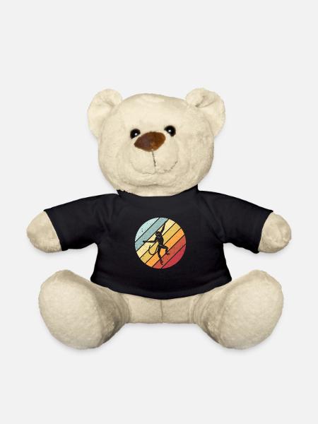 Affe retro - Teddy - Schwarz