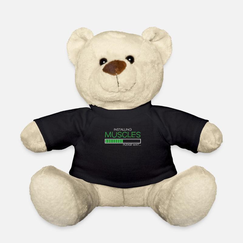 Installing Muscles Fitness - Teddy Bear - black