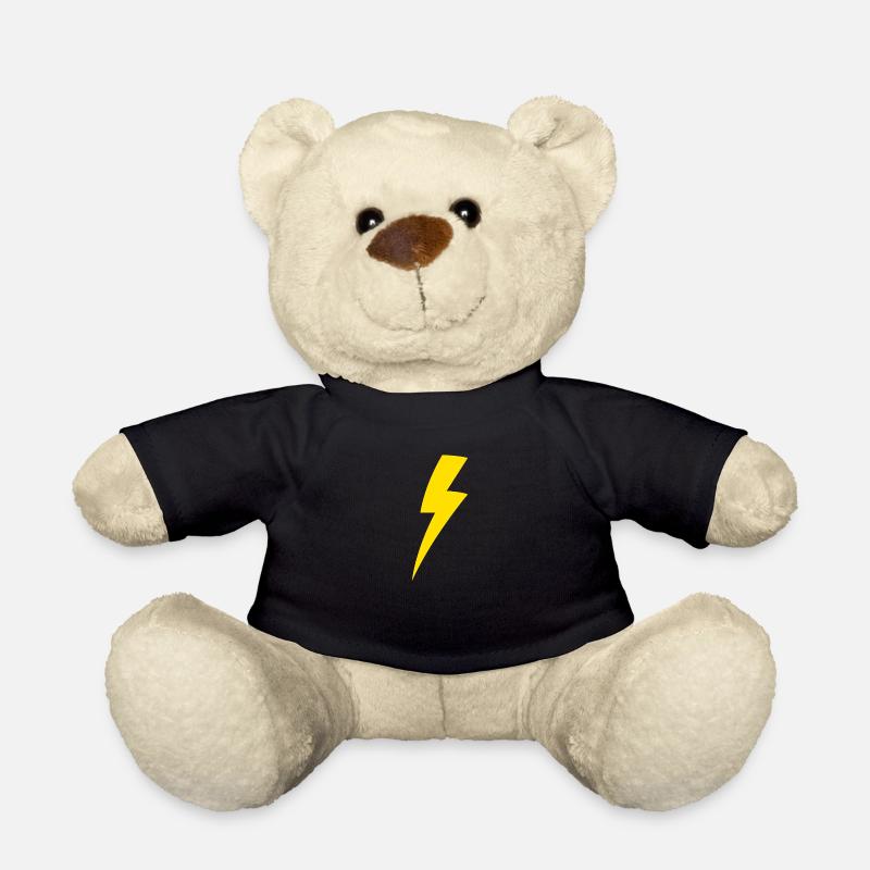 Lightning bolt - Teddy Bear - black