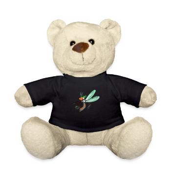 Moustique drôle - Nounours - noir - Devant