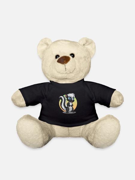 skunk - Teddy Bear - black