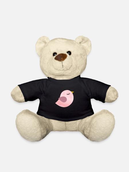 oiseau couleur d’eau bébé fille - Nounours - noir