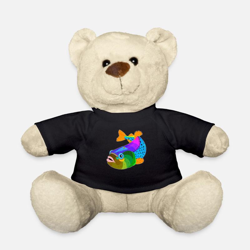 Fisch / Fisch - Teddy - Schwarz