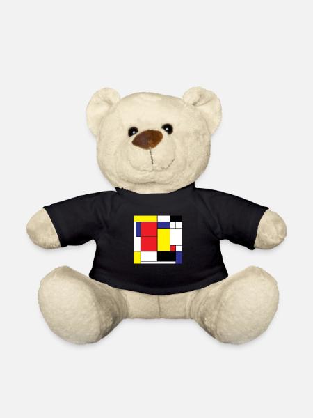 Mathe-Symbole Moderne Kunst Vintage-Geschenkidee - Teddy - Schwarz