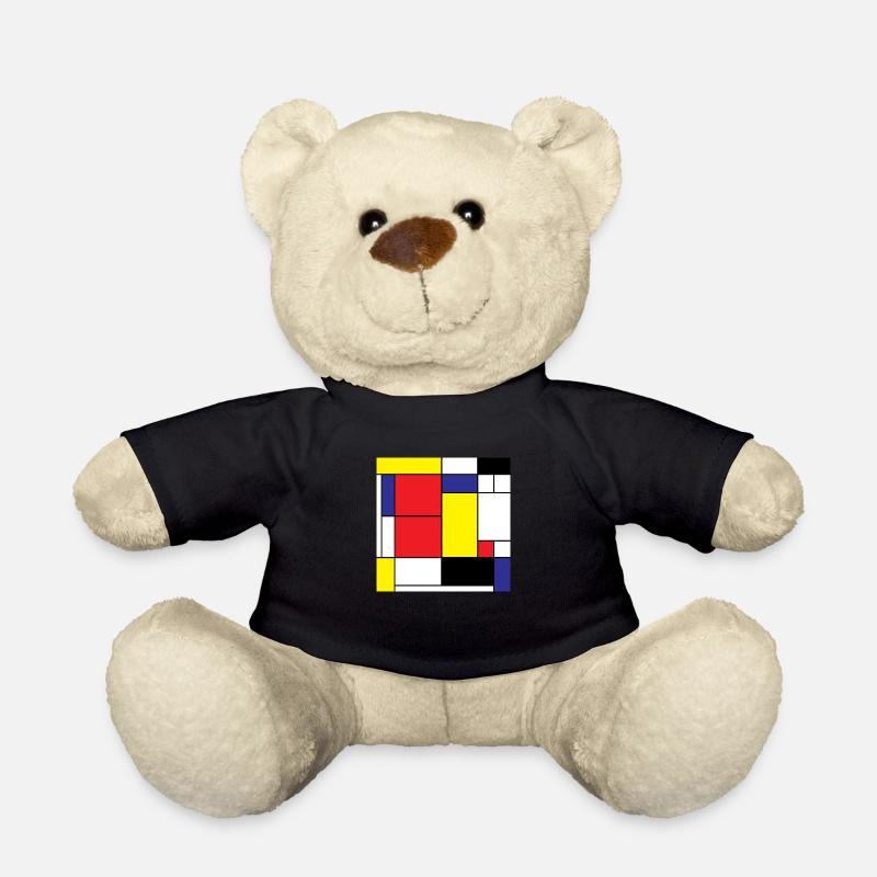 Mathe-Symbole Moderne Kunst Vintage-Geschenkidee - Teddy - Schwarz