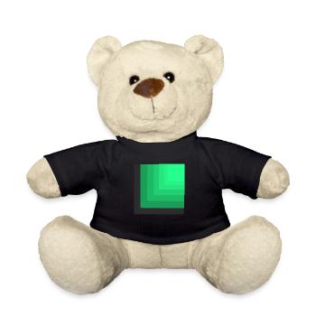 Colors green - Teddy Bear - black - Front